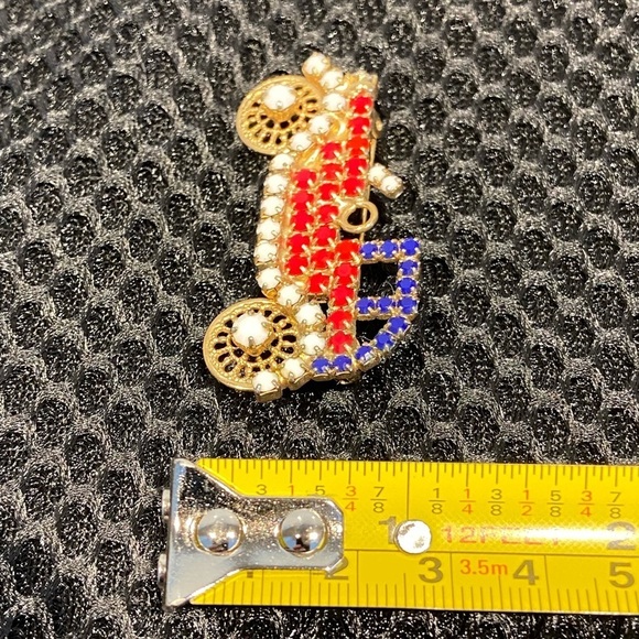 Vintage Model T Car Pendant/ Brooch/Pin Gold Toned Unisex - Picture 6 of 6